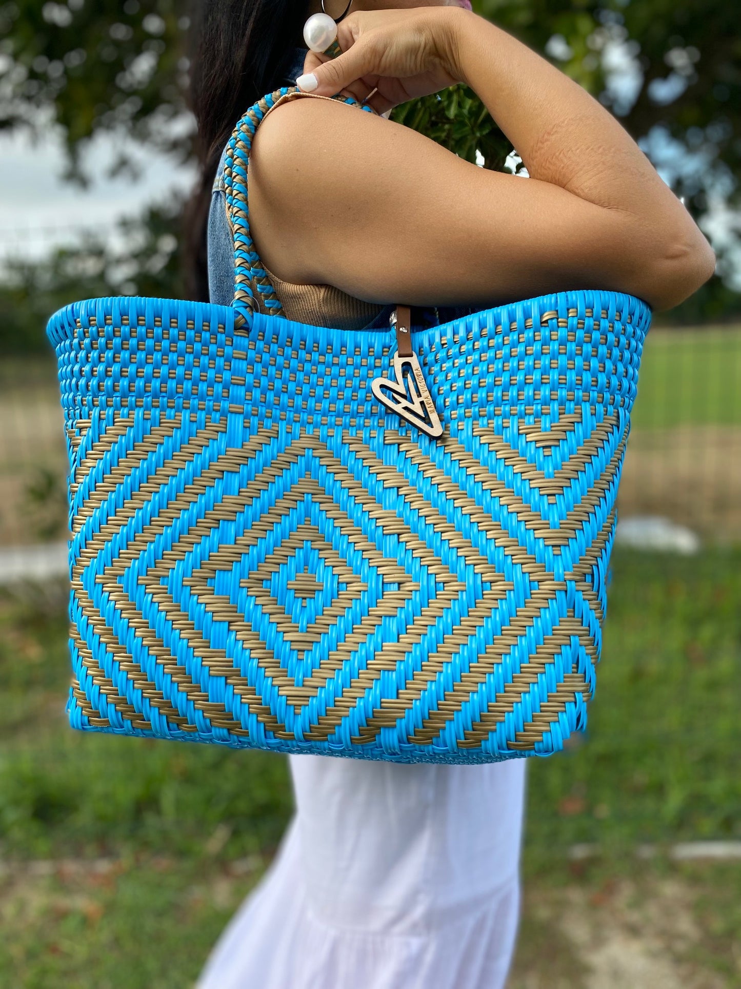 Tamayo Small Golden Turquoise